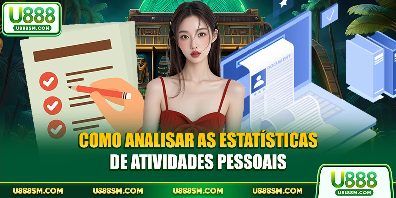 Como analisar as estatísticas de atividades pessoais