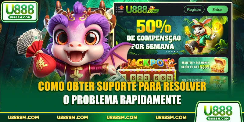 Como obter suporte para resolver o problema rapidamente