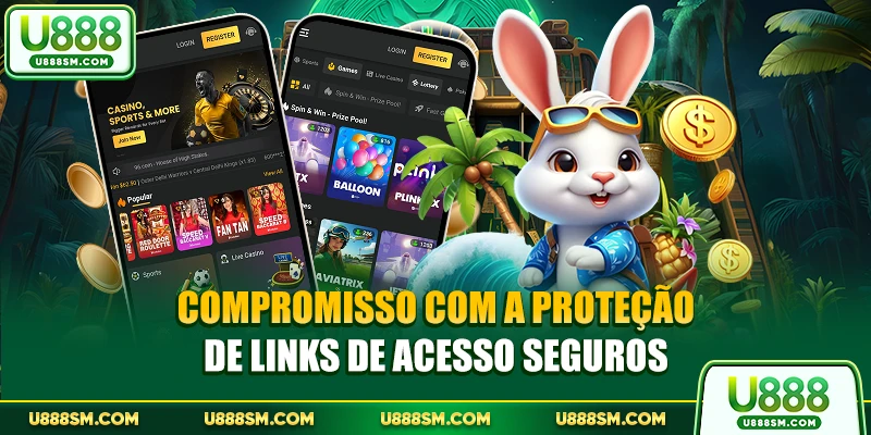 Compromisso com a proteção de links de acesso seguros