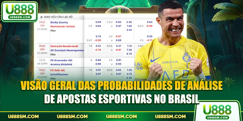 Visão geral das probabilidades de Análise de Apostas Esportivas no Brasil